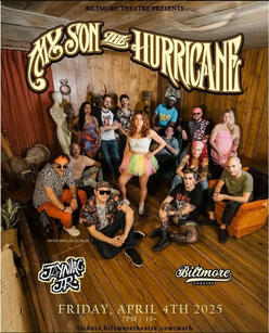 Biltmore Theatre 2025 Biltmore Theatre presents My Son the Hurricane with special guests, Jayniac Jr.