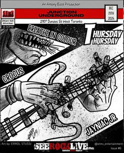 Anthony East Production presents Jayniac Jr., Breathe in Colour, and Crocus at the Junction Underground